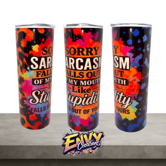Sarcasm - 20oz Stainless Steel Tumbler