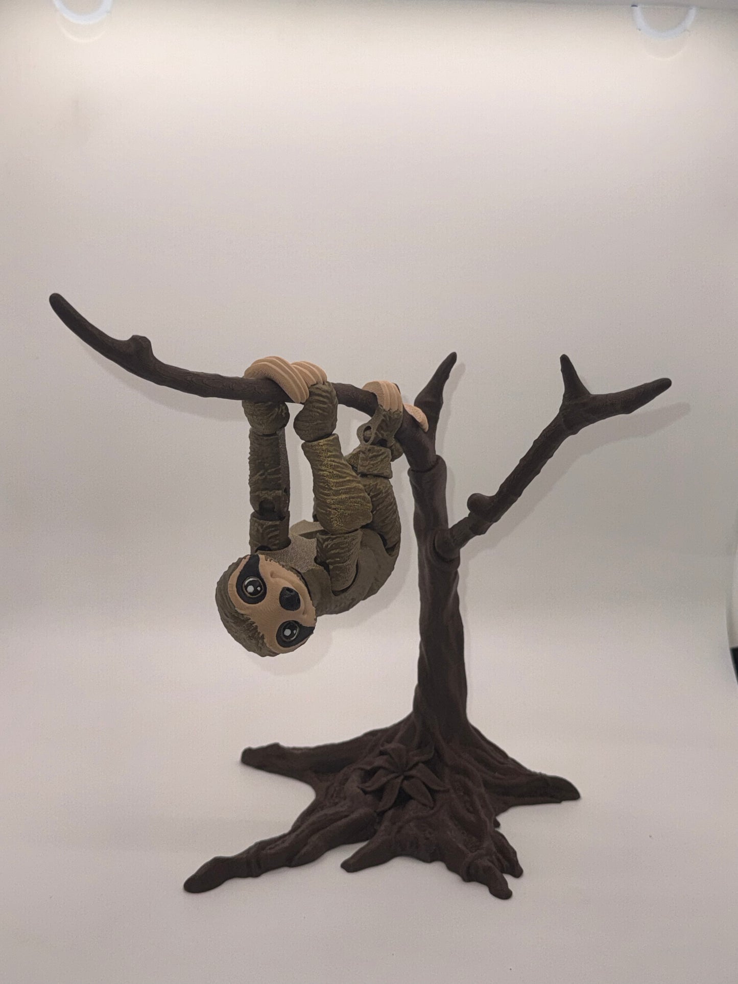 Articulated Sloth - Optional Tree - 3d Printed