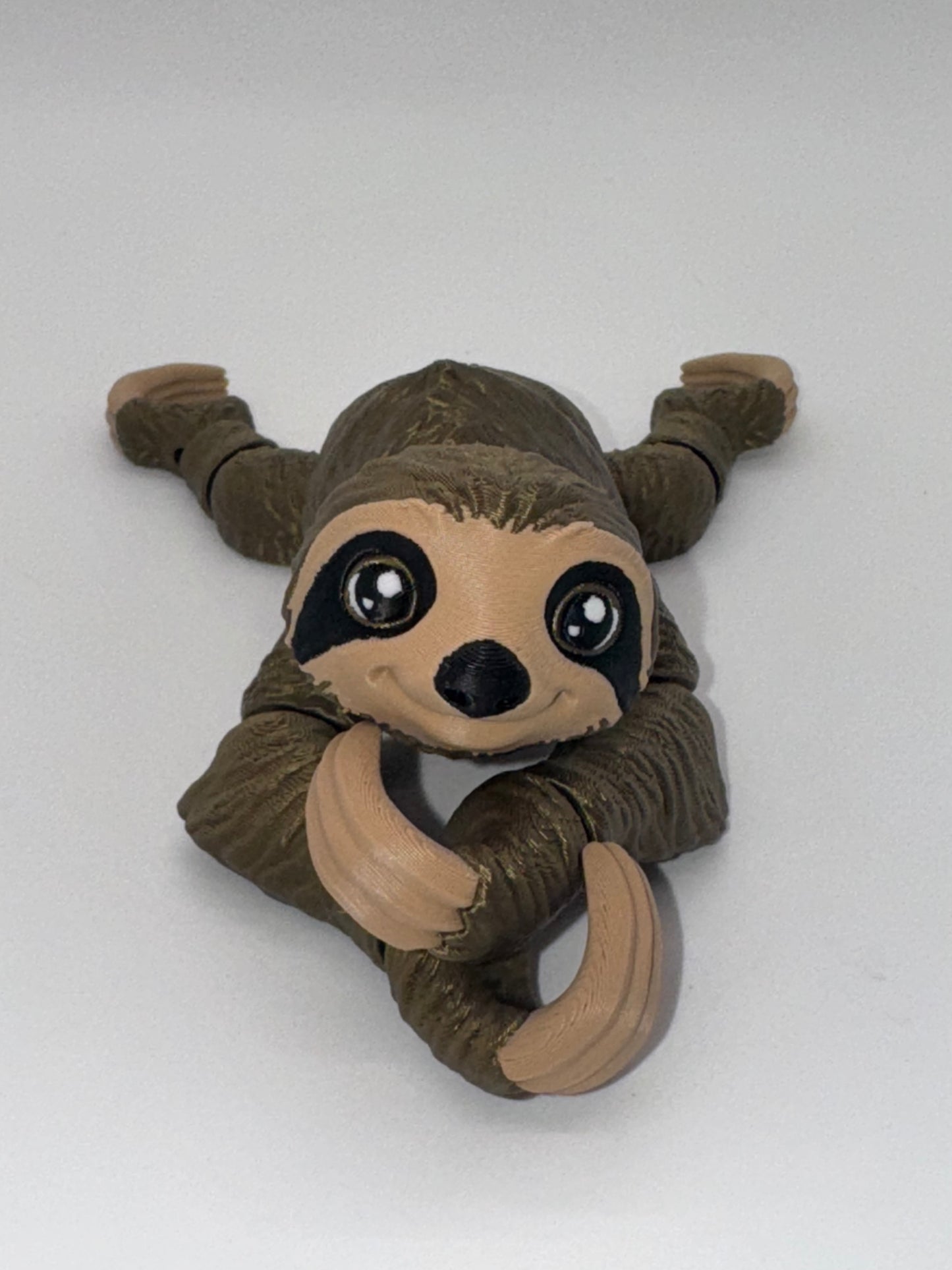 Articulated Sloth - Optional Tree - 3d Printed