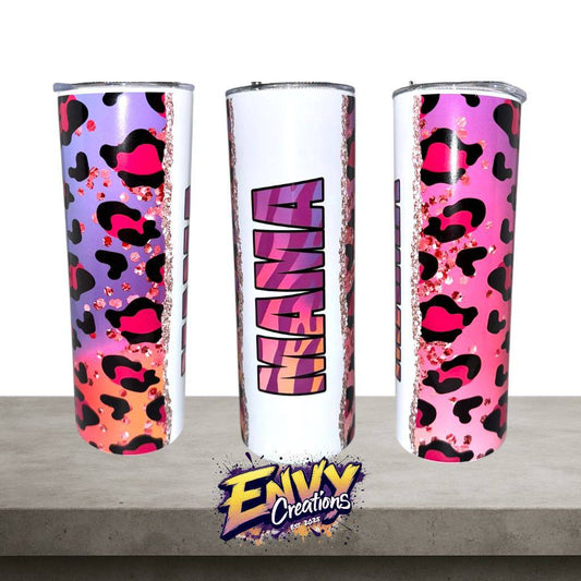 Mama Leopard – 20oz Stainless Steel Tumbler