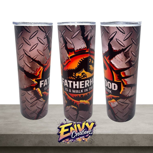 Fatherhood Is A Walk In The Park Design 1 – 20oz Stainless Steel Tumbler