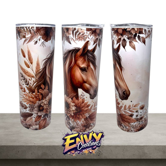 Horse - Boho – 20oz Stainless Steel Tumbler