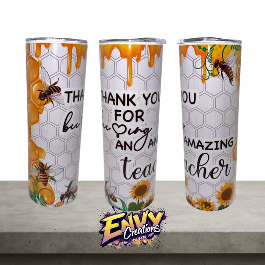 Thank You For Being An Amazing Teacher – 20oz Stainless Steel Tumbler