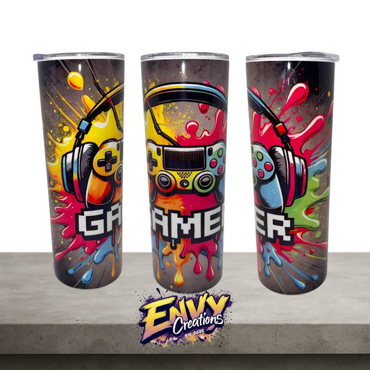 Gamer - 20oz Stainless Steel Tumbler