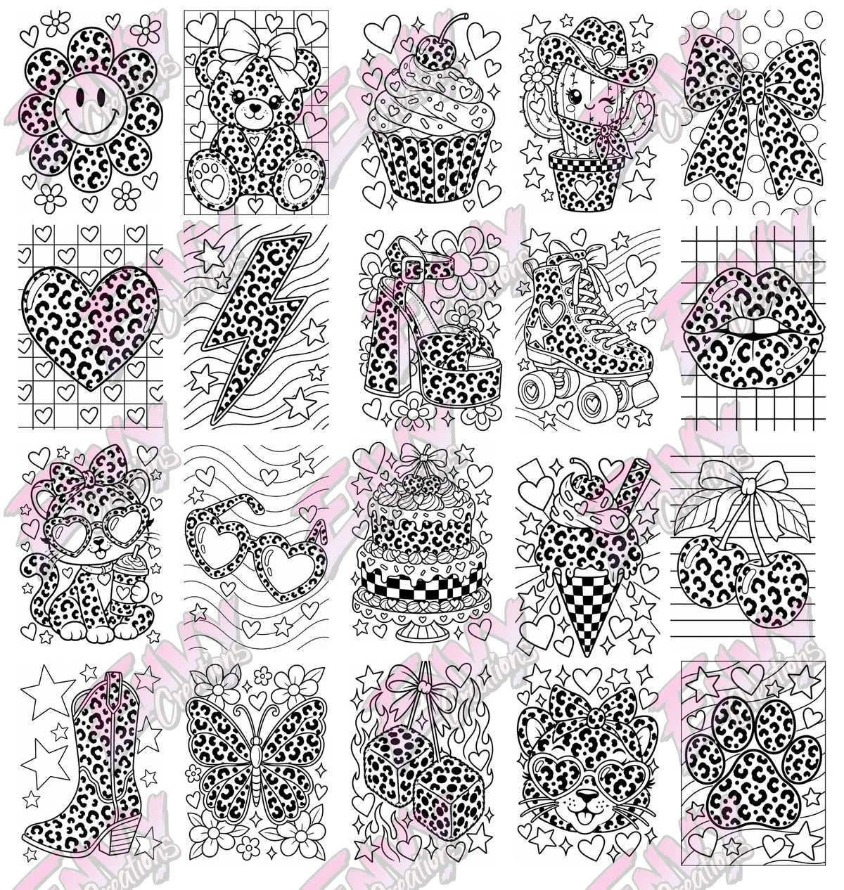 Wild Thing | Fashion | Colouring Book