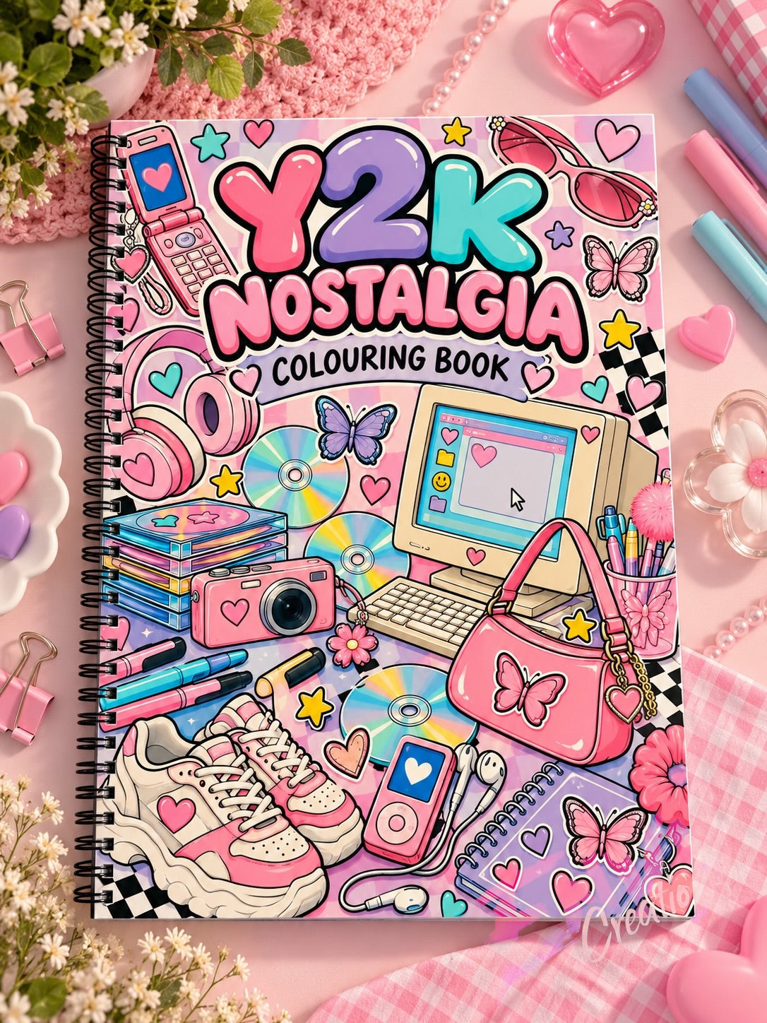 Y2K Nostalgia | Colouring Book