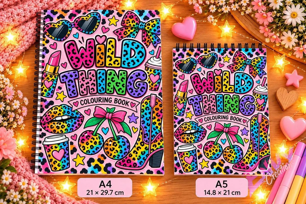 Wild Thing | Fashion | Colouring Book