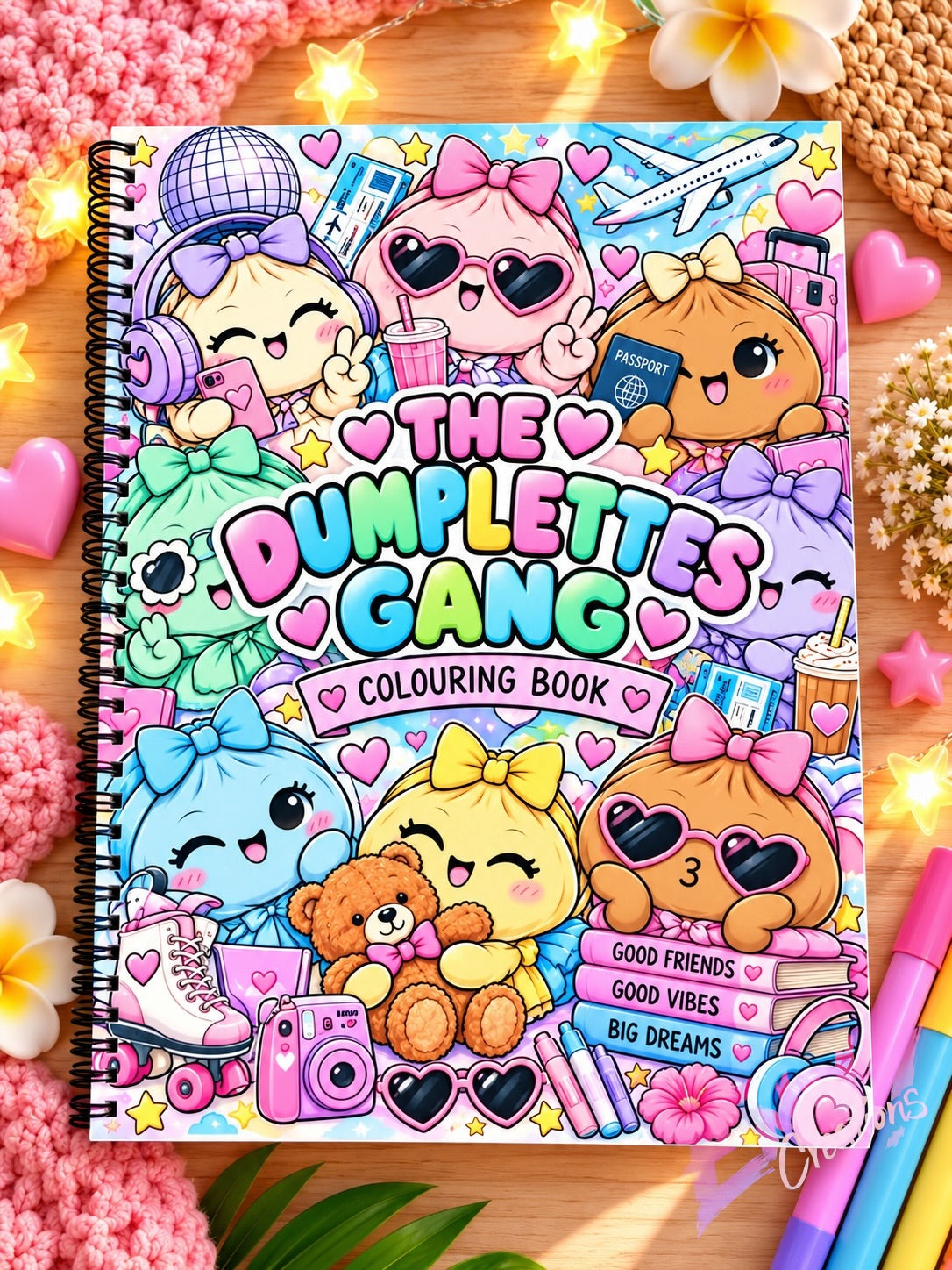 The Dumplettes Gang | Colouring Book