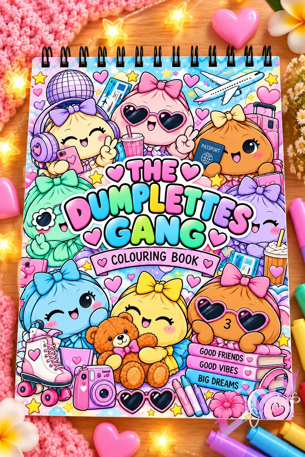 The Dumplettes Gang | Colouring Book