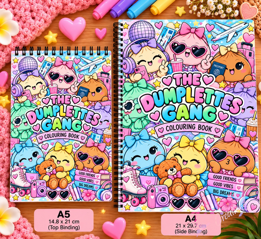 The Dumplettes Gang | Colouring Book
