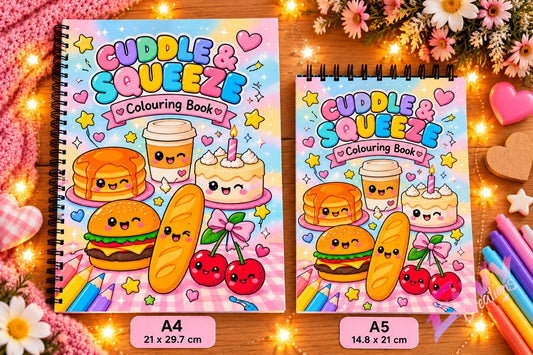 Cuddle & Squeeze | Colouring Book