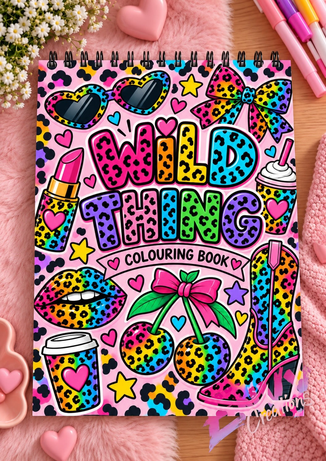 Wild Thing | Fashion | Colouring Book
