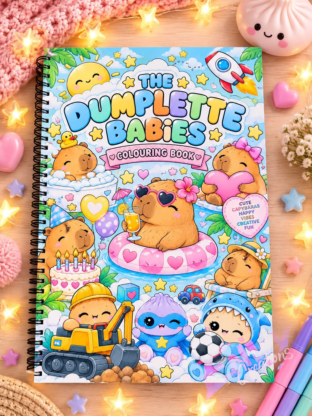 The Dumplettes Babies | Boys | Colouring Book