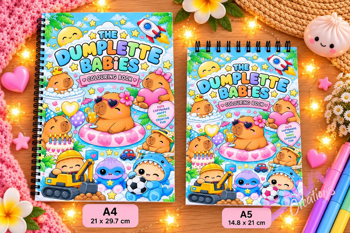 The Dumplettes Babies | Boys | Colouring Book