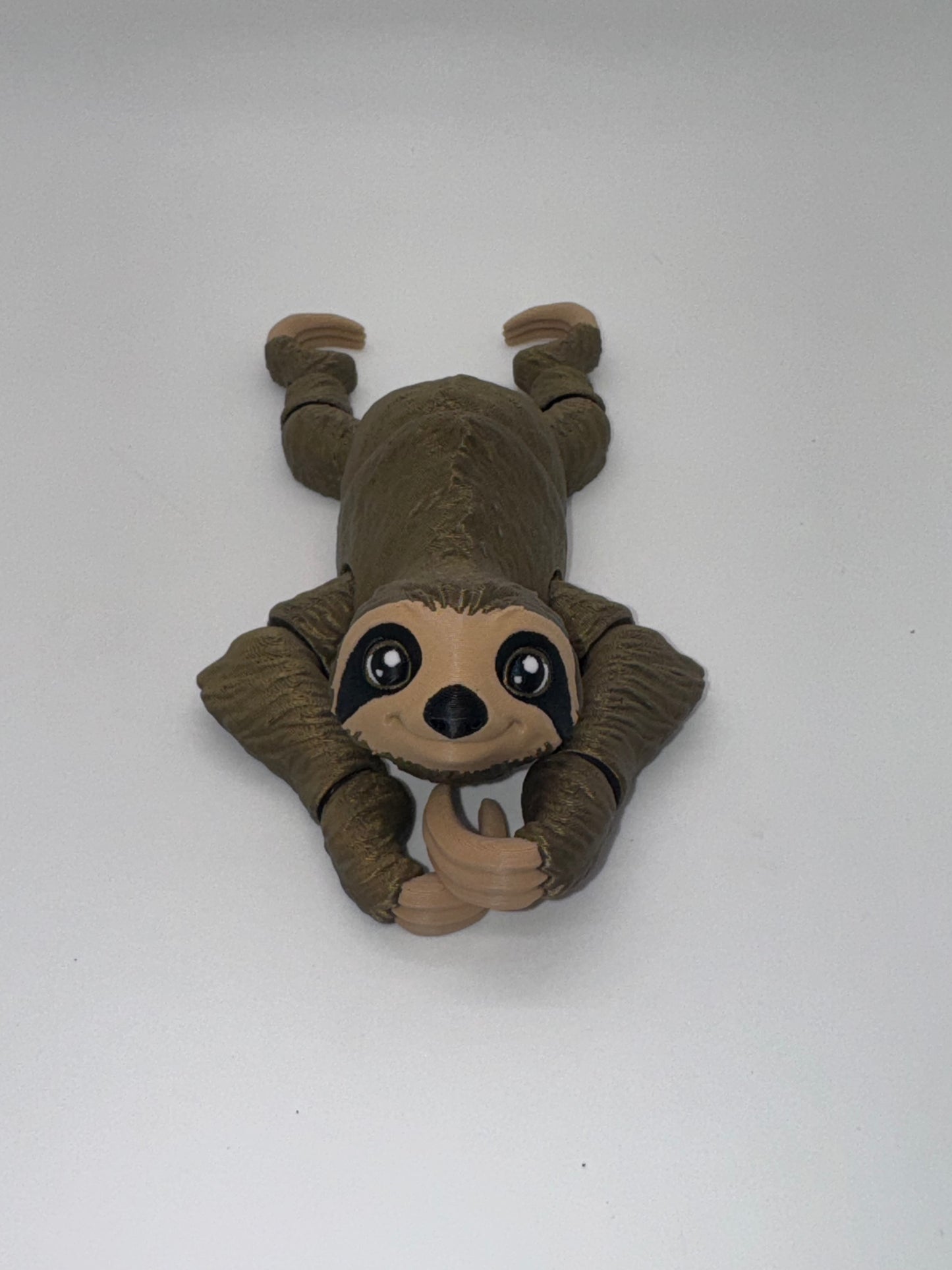 Articulated Sloth - Optional Tree - 3d Printed