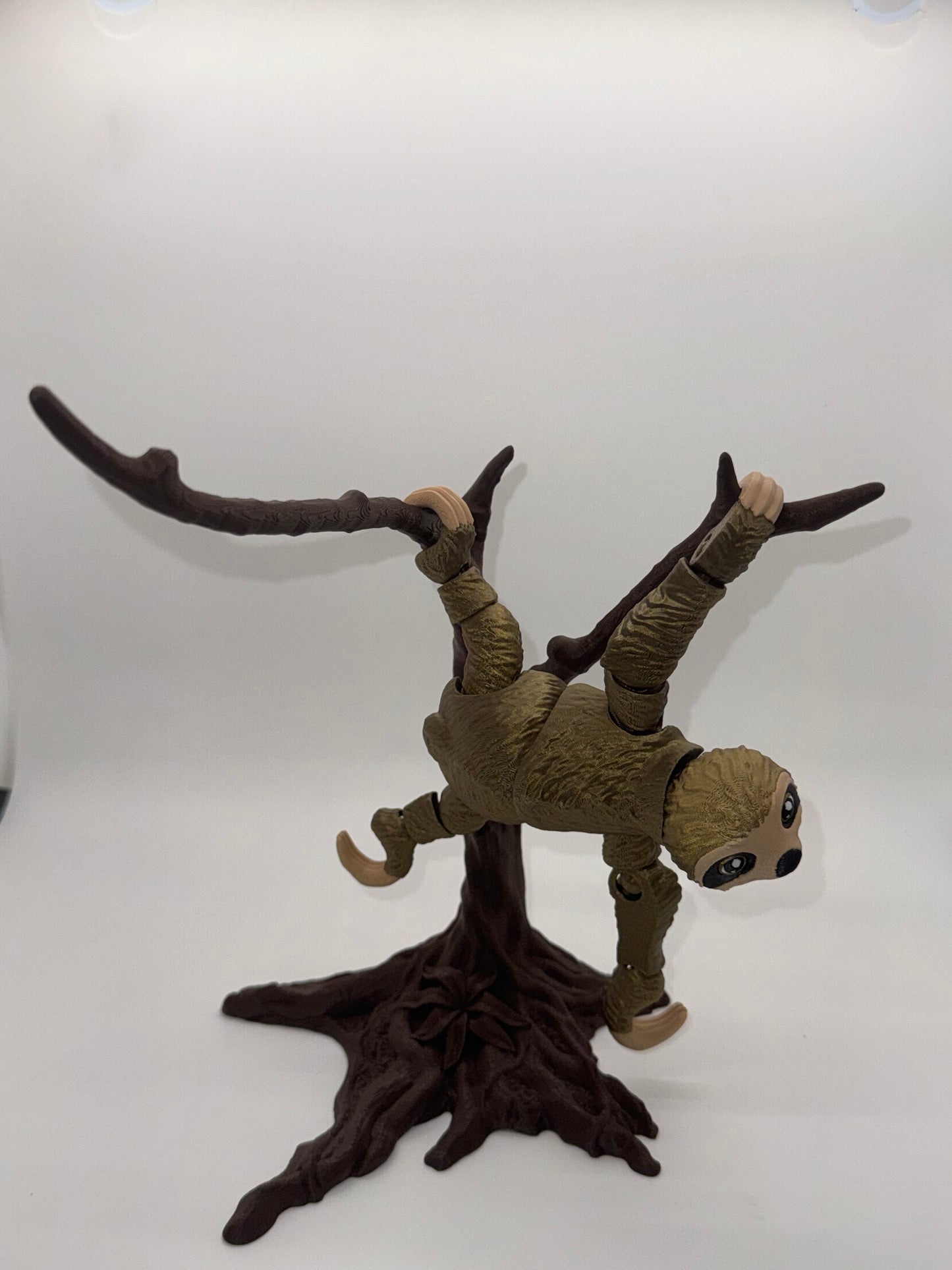 Articulated Sloth - Optional Tree - 3d Printed